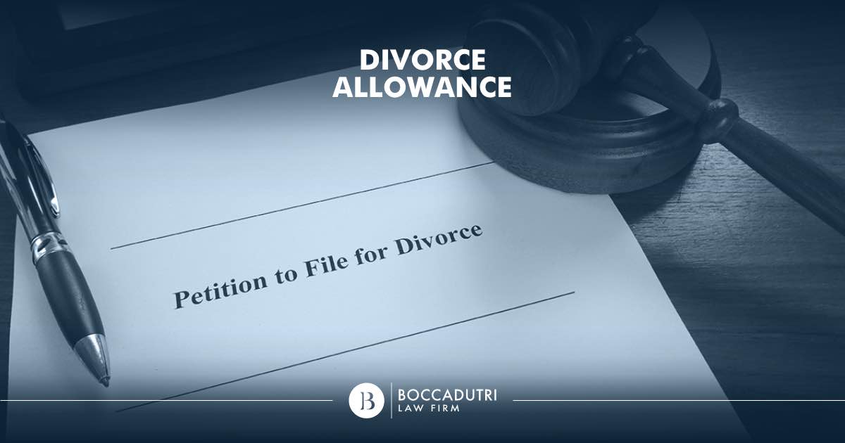 Divorce allowance, what the Court of Appeal’s sentence 15481 means