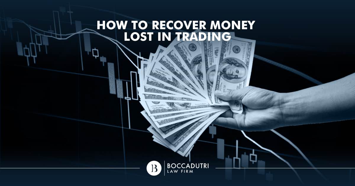 How to recover money lost in Trading