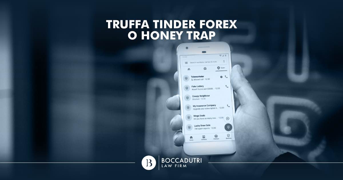 Truffa Tinder Forex o Honey Trap