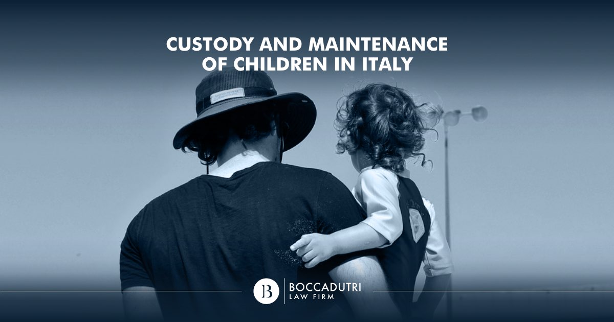 Custody and Maintenance of Children in Italy